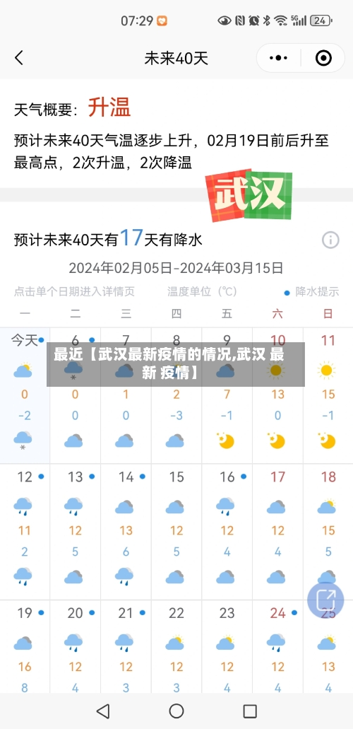 最近【武汉最新疫情的情况,武汉 最新 疫情】-第3张图片