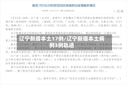 辽宁新增本土17例/辽宁新增本土病例3例轨迹