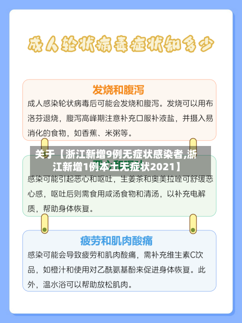 关于【浙江新增9例无症状感染者,浙江新增1例本土无症状2021】