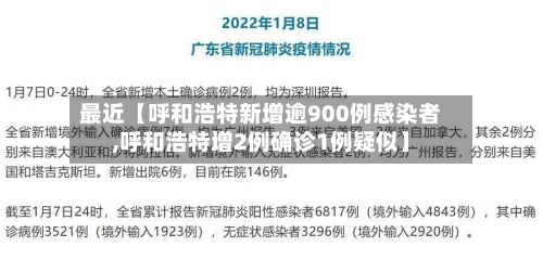 最近【呼和浩特新增逾900例感染者,呼和浩特增2例确诊1例疑似】-第2张图片