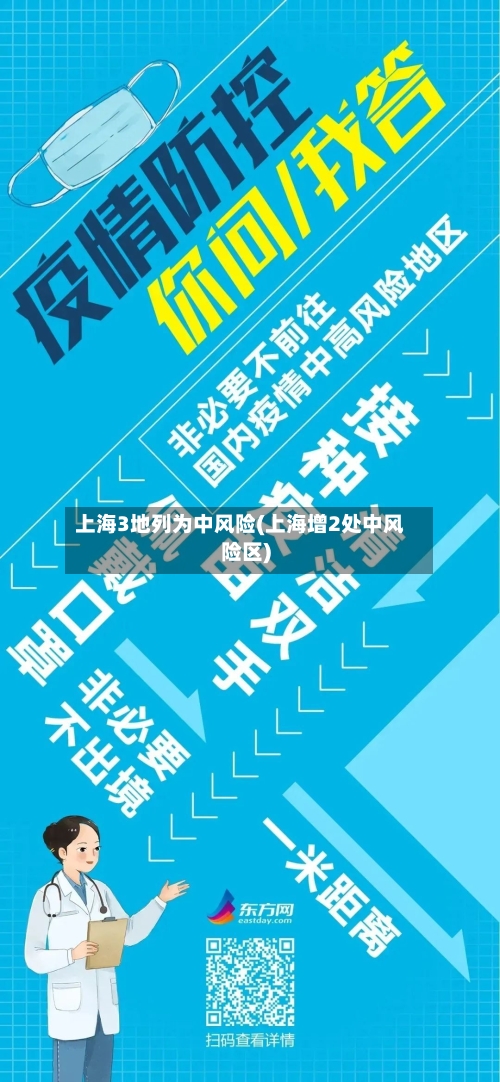 上海3地列为中风险(上海增2处中风险区)-第3张图片
