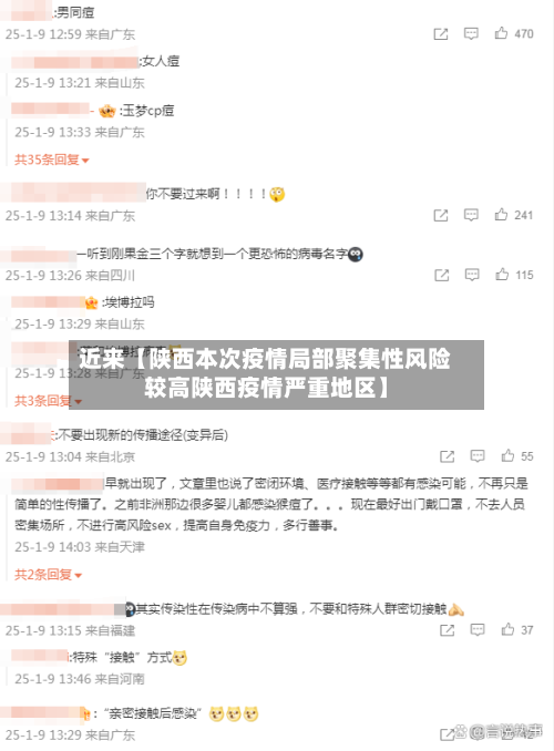 近来【陕西本次疫情局部聚集性风险较高陕西疫情严重地区】-第3张图片