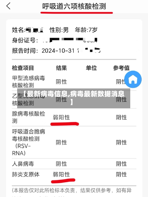 【最新病毒信息,病毒最新数据消息】-第2张图片