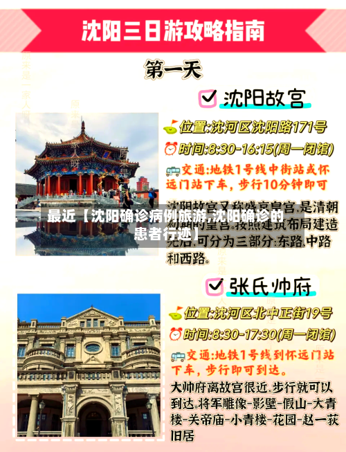 最近【沈阳确诊病例旅游,沈阳确诊的患者行迹】