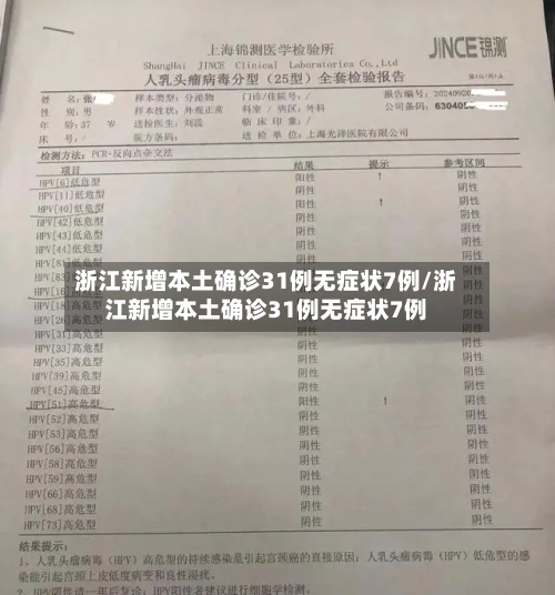 浙江新增本土确诊31例无症状7例/浙江新增本土确诊31例无症状7例