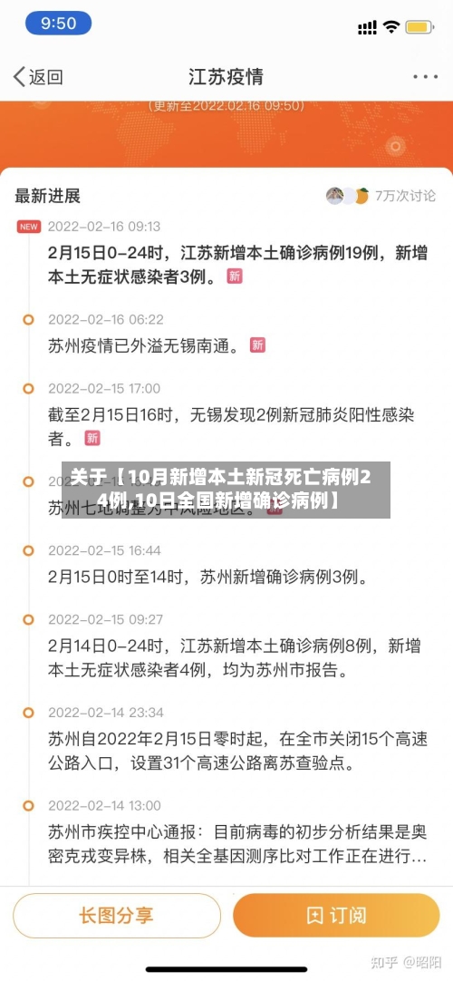 关于【10月新增本土新冠死亡病例24例,10日全国新增确诊病例】-第3张图片