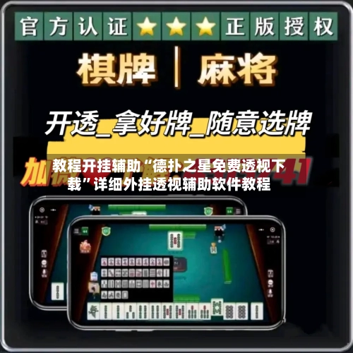 教程开挂辅助“德扑之星免费透视下载”详细外挂透视辅助软件教程-第2张图片